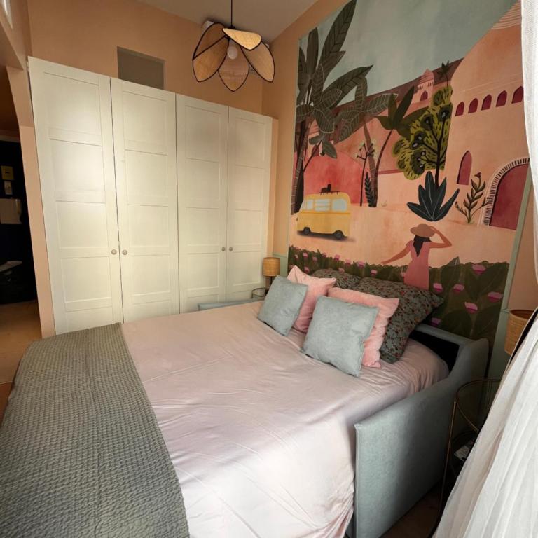 Chambre arty & colorée en plein cœur de Nice - Chambre Double - 3