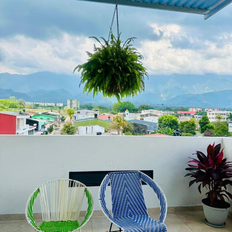 Mirador del Llano Piscina Vista Montaña aves - Three-Bedroom Apartment - 24