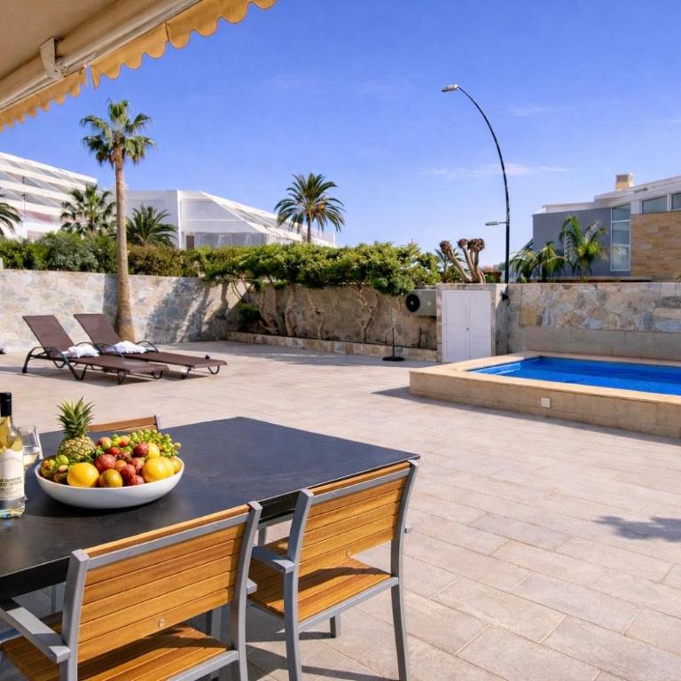 Villa Jandia Modern new apartment Morro Jable Private heated pool big terrace - Apartamento con vistas a la piscina - 8