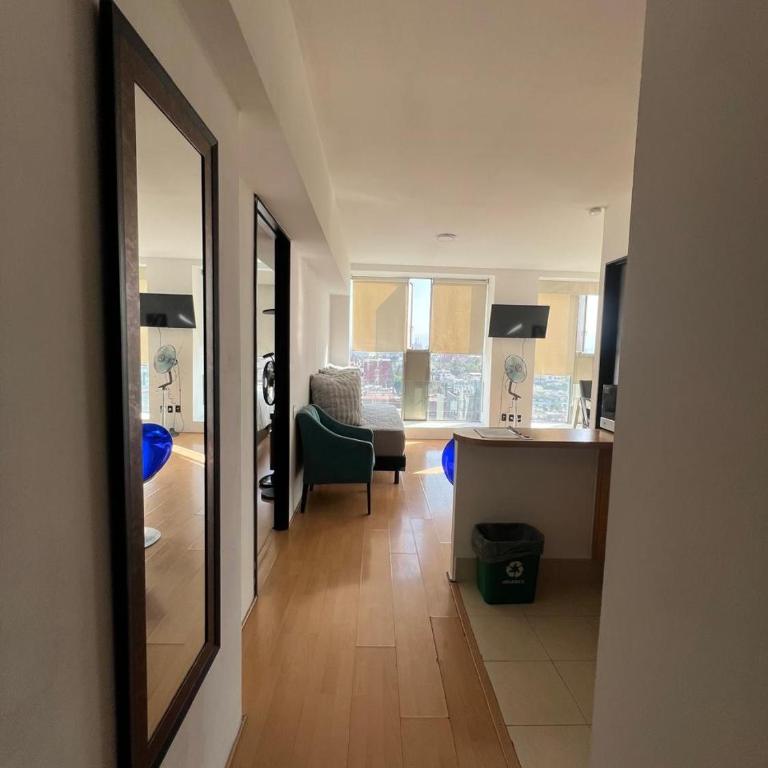 Puerta Alameda Suites México - Apartamento de 2 dormitorios con vistas a la ciudad - 3