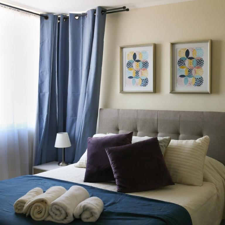 Espectacular depto en condo 2D 2B Full Equipado Wifi Aire Estacionamiento - Two-Bedroom Apartment - 2