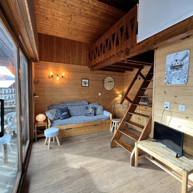 Studio cosy avec mezzanine aux Gets - FR-1-671-330 - Appartamento - 1