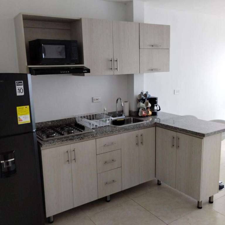 New Apartment Frente al Mar, Cerca Getsemani - Two-Bedroom Apartment with Balcony and Sea View - 10