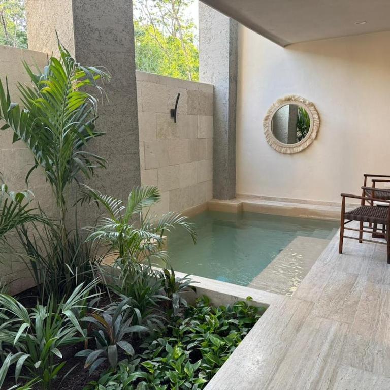 Luxury 1BR with Private Terrace Pool in Aldea Zama - Apartamento de 1 dormitorio - 2