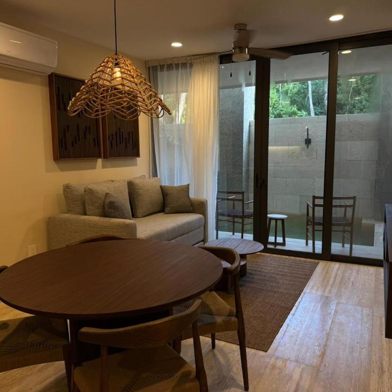 Luxury 1BR with Private Terrace Pool in Aldea Zama - Apartamento de 1 dormitorio - 3