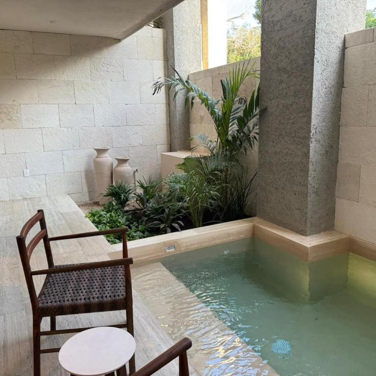 Luxury 1BR with Private Terrace Pool in Aldea Zama - Apartamento de 1 dormitorio - 10