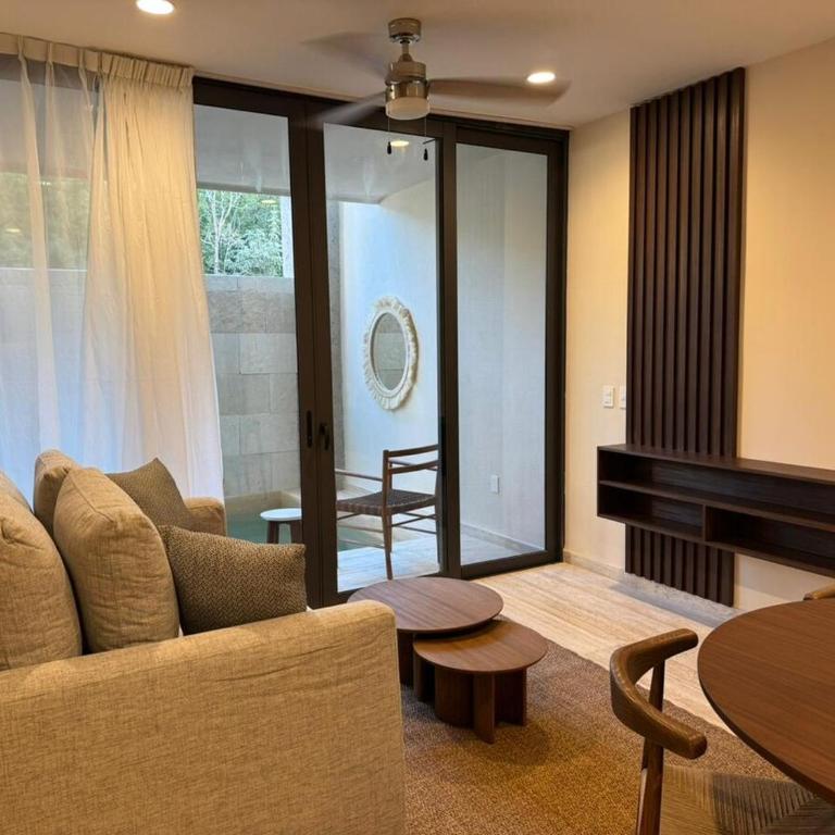 Luxury 1BR with Private Terrace Pool in Aldea Zama - Apartamento de 1 dormitorio - 11