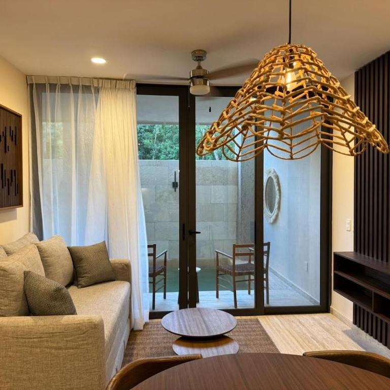 Luxury 1BR with Private Terrace Pool in Aldea Zama - Apartamento de 1 dormitorio - 12