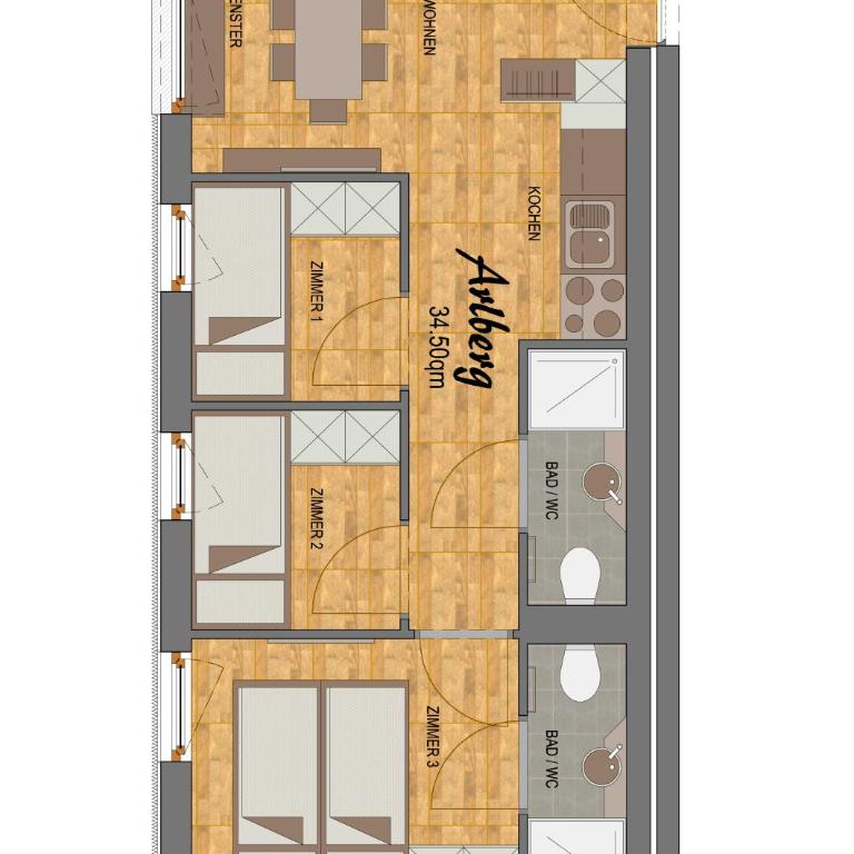 CUBE Alpine Stay - Apartamento de 3 dormitorios con vistas a las montañas - 10