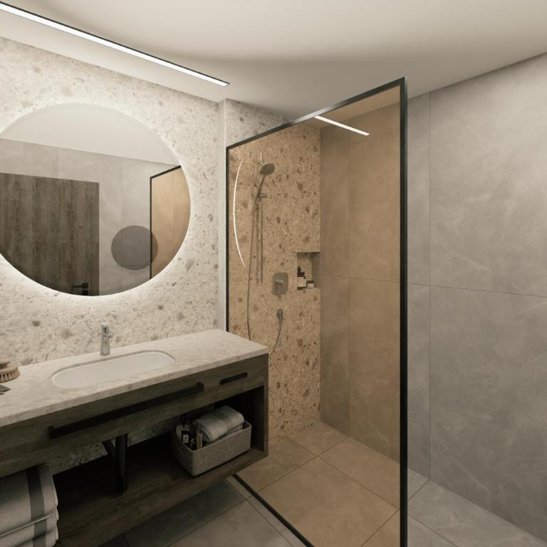Hotel Garni Alpenresidenz Zimmer & Aparts - Apartment mit 1 Schlafzimmer und Balkon - 2