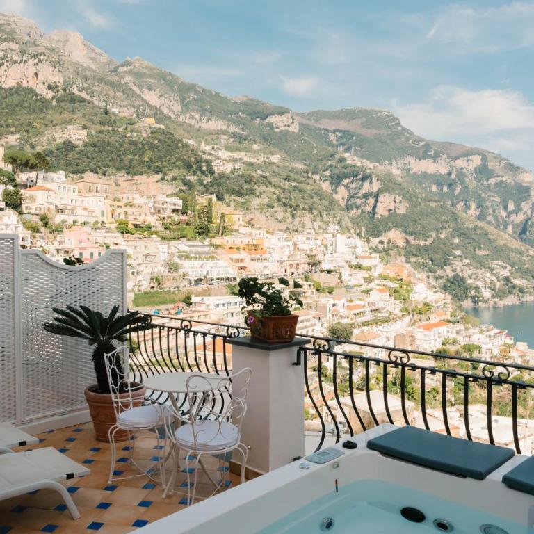 Hotel Conca d'Oro - Queen Room with Outdoor Spa Bath and Large Terrace Sea View - 4