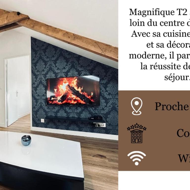 3 Vasnier confortable proche caves de champagne - Apartment mit 1 Schlafzimmer - 25