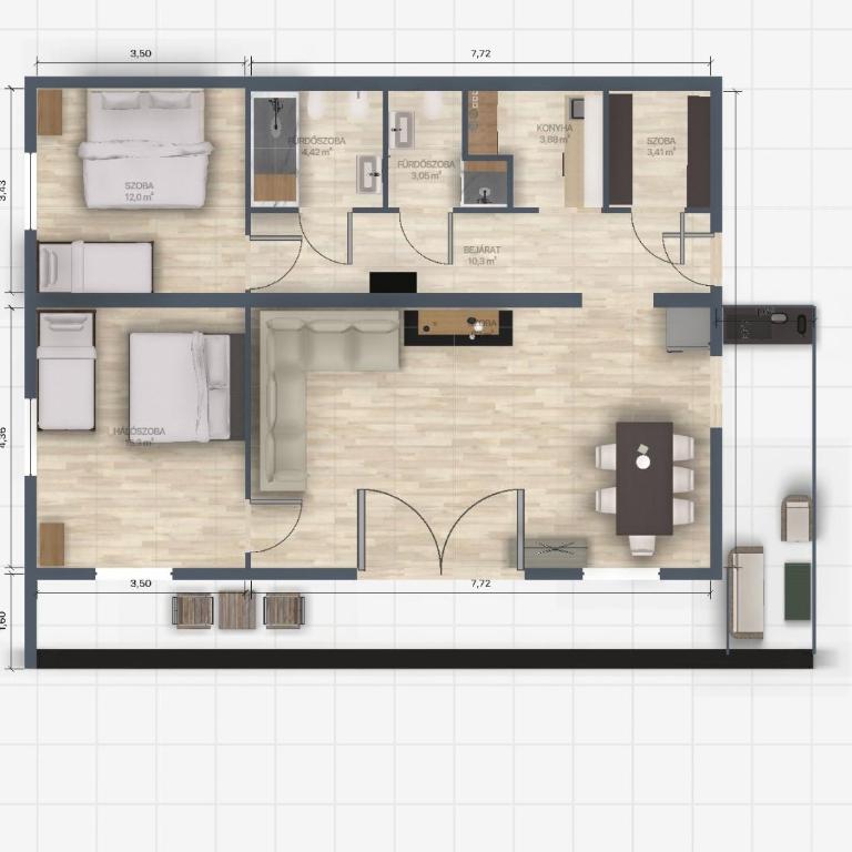 Haus Ilse on Bernsteinweg - Apartment mit 2 Schlafzimmern mit Balkon und Terrasse - 4