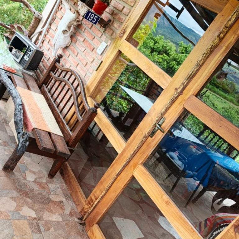 Cabaña Renacer - Triple Room with Terrace - 11