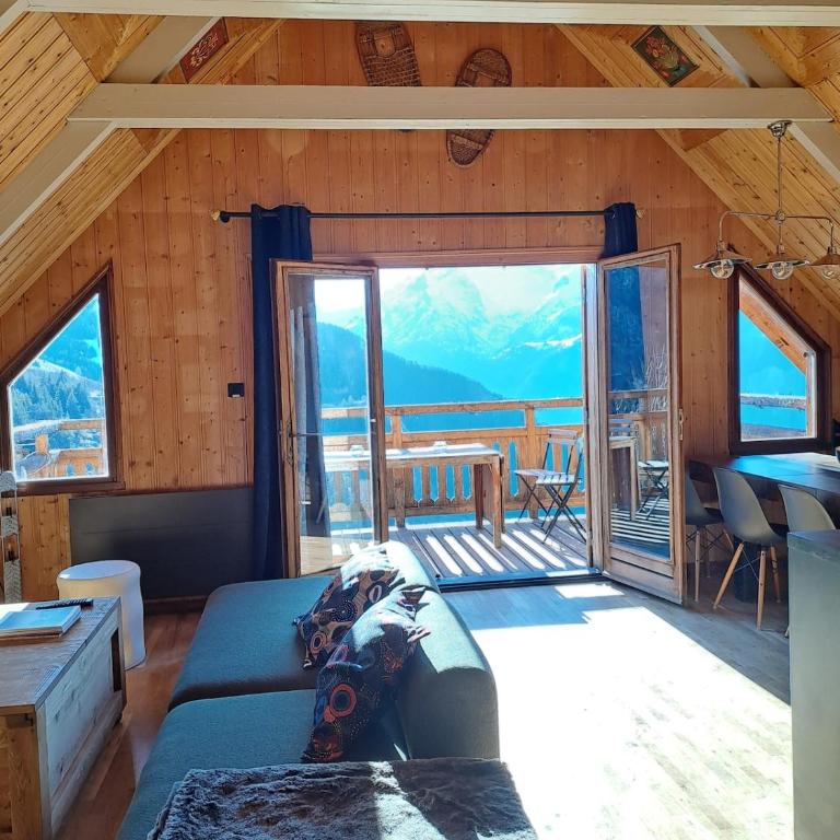 Chalet les Hirondelles 8 personnes, Le Grand broue à Huez - Chalet - 3