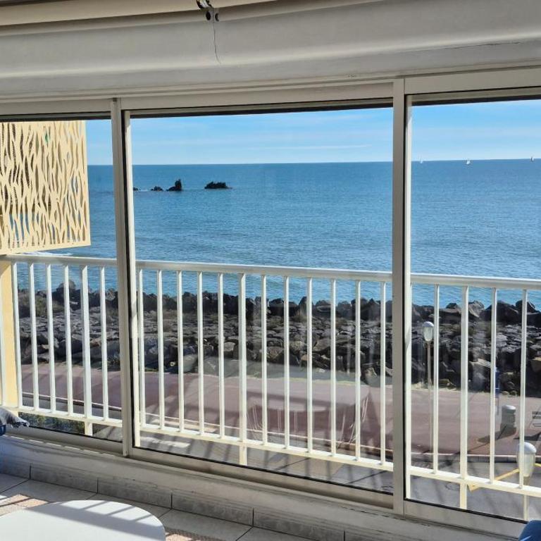 Le Pêcherie, T3 superbe vue mer, parking, clim, wifi - Appartamento con 2 Camere da Letto - 54