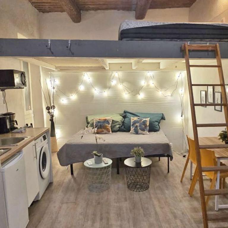 GregBnb - Studio Mezzanine - CLIMATISÉ - 15min Gare - Estudio - 2 niveles - 3