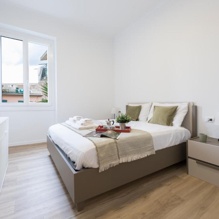 CasaViva - Bright Trilo in Nervi with AC - Two-Bedroom Apartment - 1