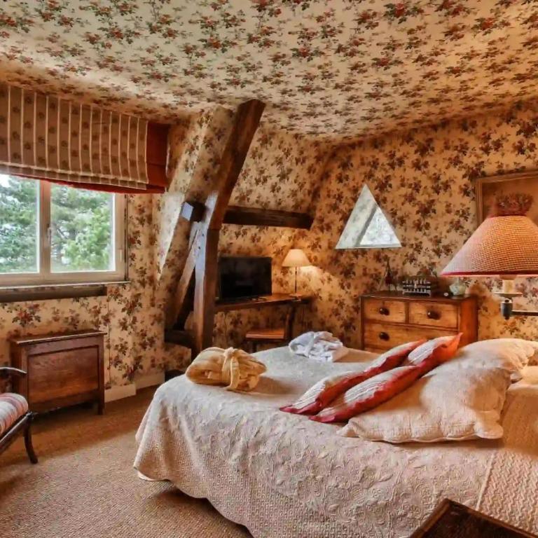 Magnifique demeure Moulin Saint-Laurent Deauville avec piscine & sauna 12 pers - Villa avec Piscine Privée - 17