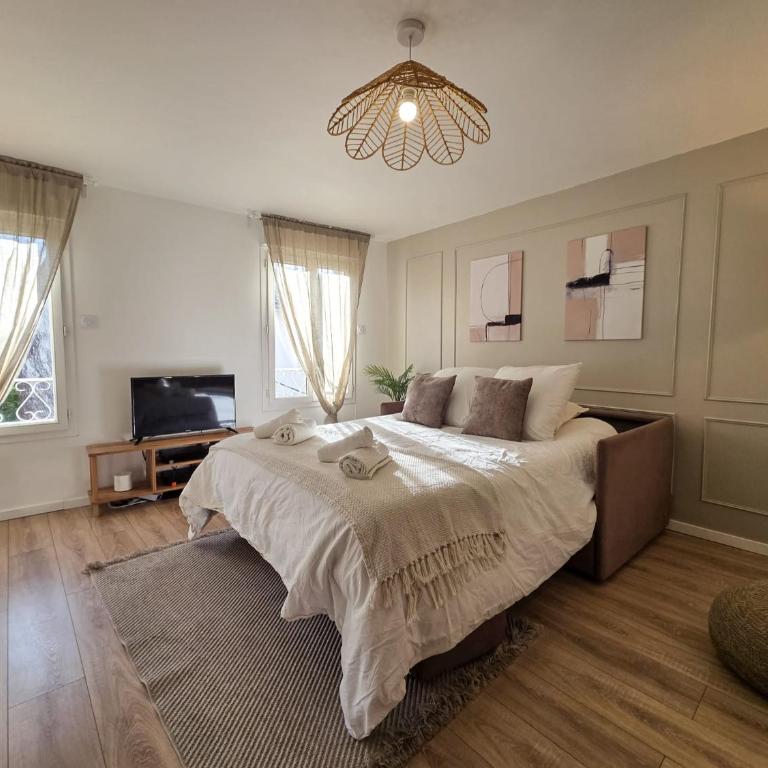 Le Cachemire - Confort et Élégance - Centre Bergerac - Apartment mit 1 Schlafzimmer – Nichtraucher - 9