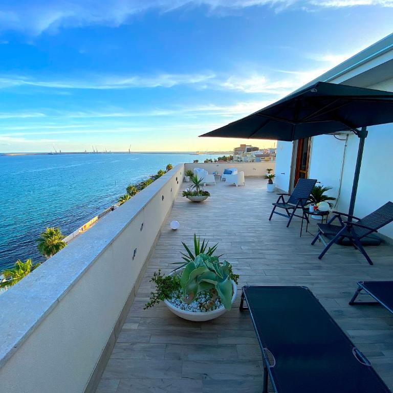 Fronte Mare a Pozzallo in Sicilia - Terrazza delle Sirene - Apartment mit Meerblick - 1