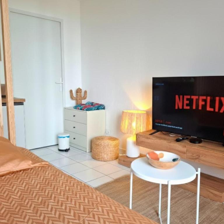 Le Petit Bali - Studio de Standing avec Wi-Fi & TV, proche tramway - Apartment mit 1 Schlafzimmer - 3