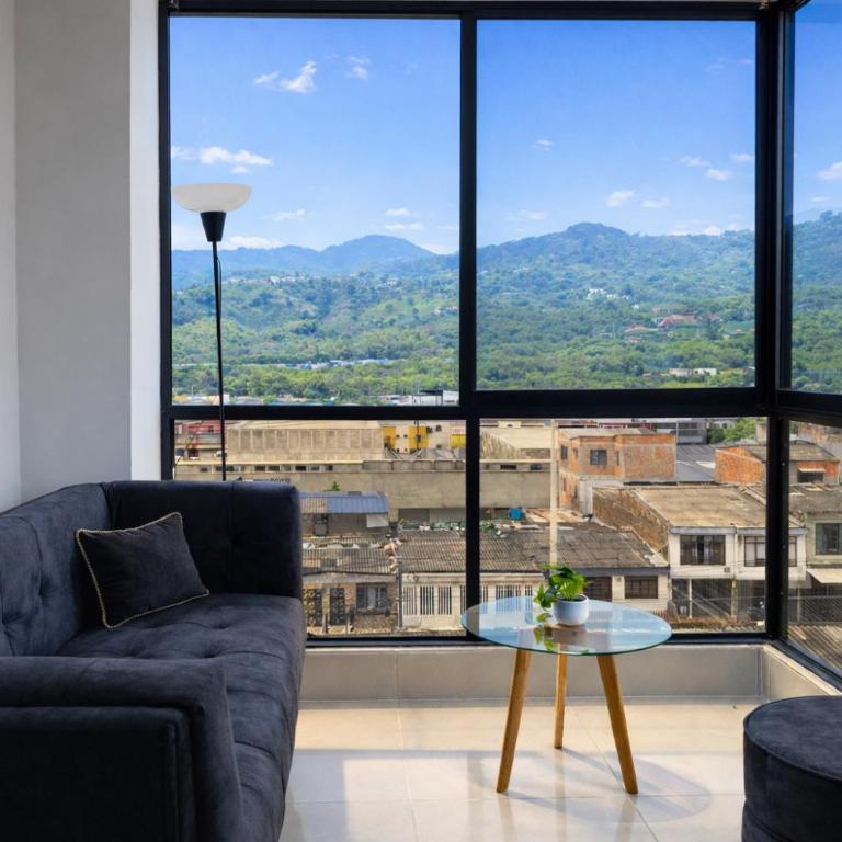 Despierta con vista a las montañas en Guadalupe, Dosquebradas - Apartamento de 2 dormitorios - 1