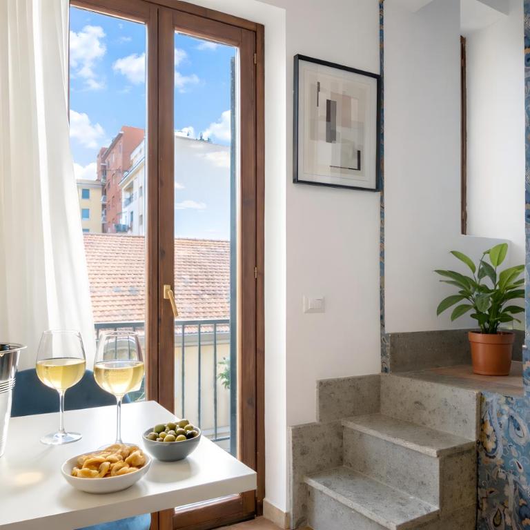 The Pigneto Rooftop Suite - spa e skyline view by RHR - Appartamento con 1 Camera da Letto e Vasca da Bagno Idromassaggio all’Ultimo Piano - 9