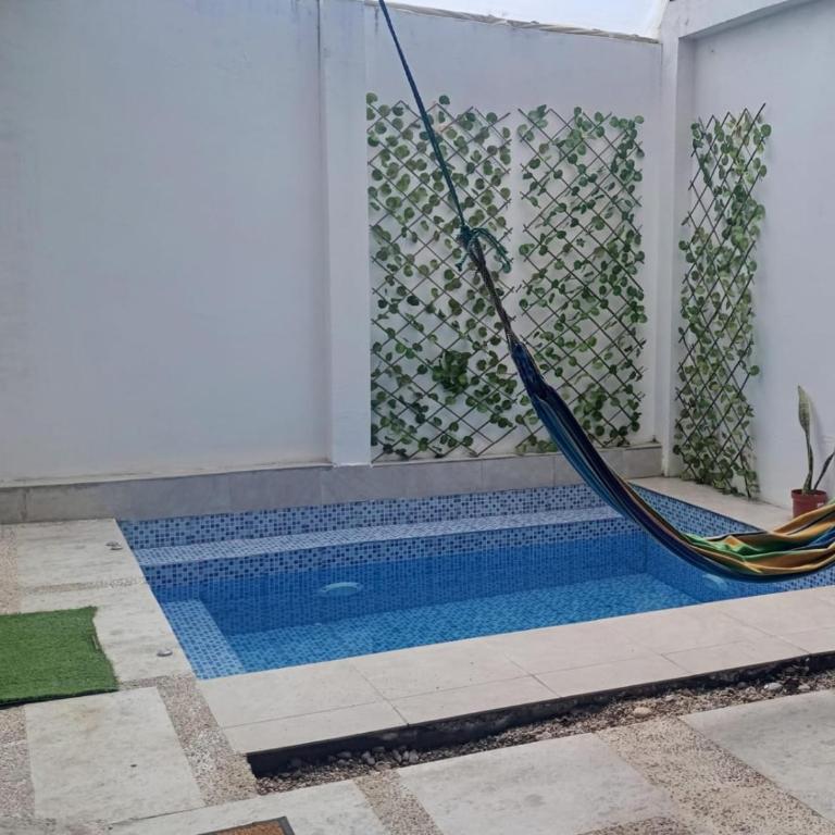 Apartment with pool, social area, garage - Two-Bedroom Apartment with Mountain View - 3