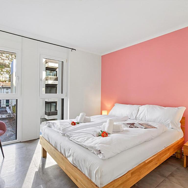 Locarno Centro Apartment 2BR with Private Garage - Happy Rentals - Apartamento con balcón - 7