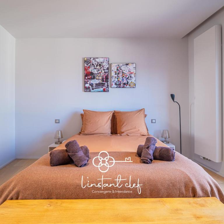 L'Appartement d Exception - Hyper Centre - 3 suites, Parking & Billard - Appartement 3 Chambres Premium avec Balcon - 13