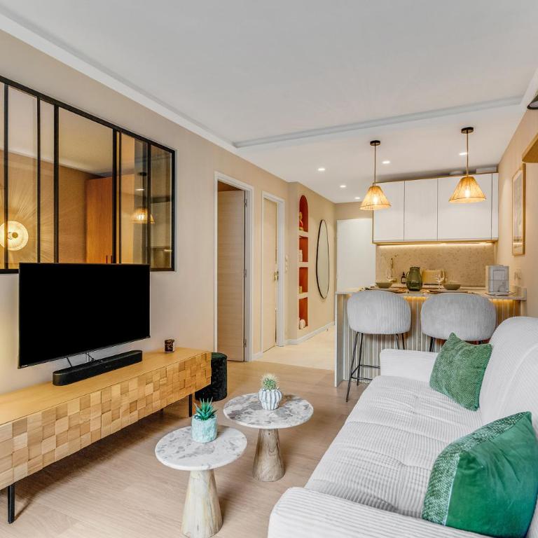 Le Cocon Tropézien avec terrasse privée à 5 minutes du port - Apartment mit 1 Schlafzimmer - 1