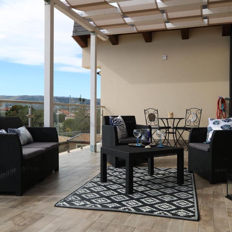 Villa Eumenidi with pool - Appartamento Familiare con 2 Camere da Letto e Vista - 26