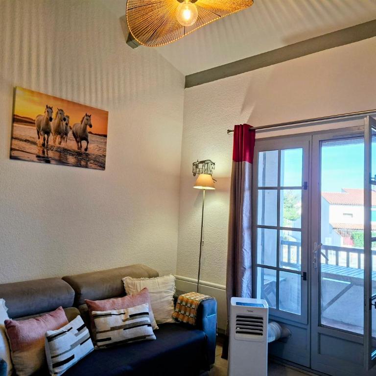 Grand appartement avec terrasse Plage à 6 min à pied Climatisation Saintes maries de la mer - Appartamento con 1 Camera da Letto - 43