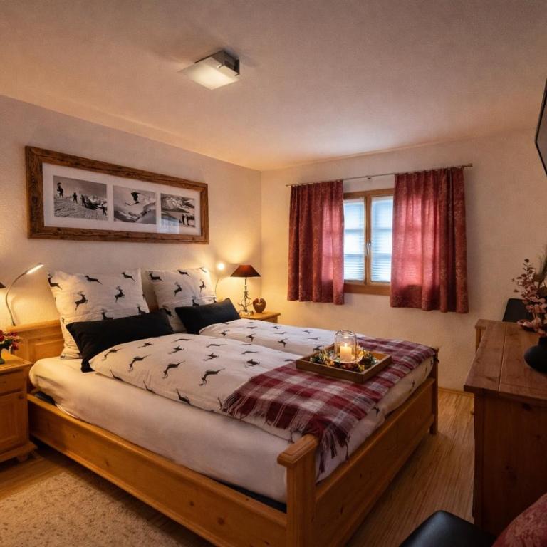 Laax Cozy Apartment - Ski Bus - Fireplace - Apartment mit Gartenblick - 19