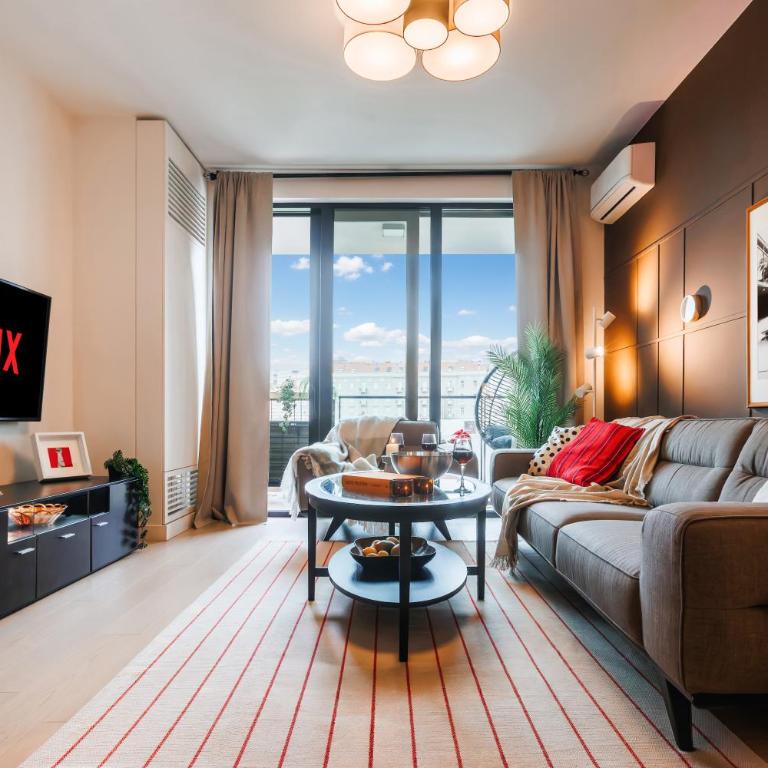 WF Timeless Residence with Terrace & Foosball - Two-Bedroom Deluxe Apartment with Balcony - 18