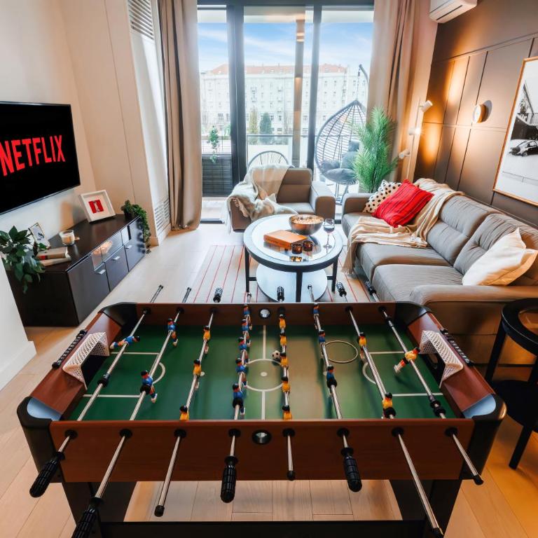 WF Timeless Residence with Terrace & Foosball - Two-Bedroom Deluxe Apartment with Balcony - 2