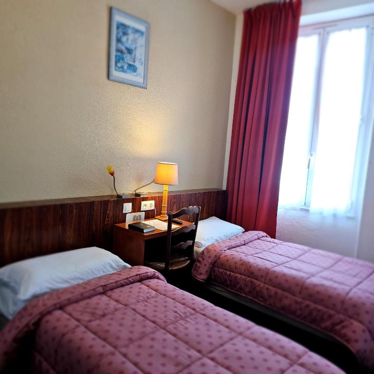 Hotel du Commerce et de Navarre - Chambre Lits Jumeaux - 2