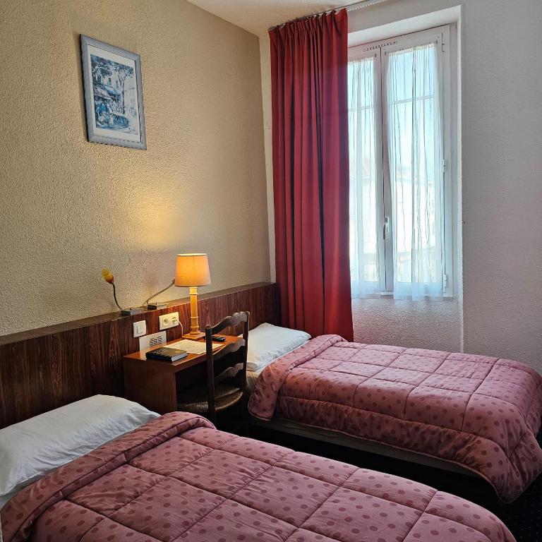 Hotel du Commerce et de Navarre - Chambre Lits Jumeaux - 3