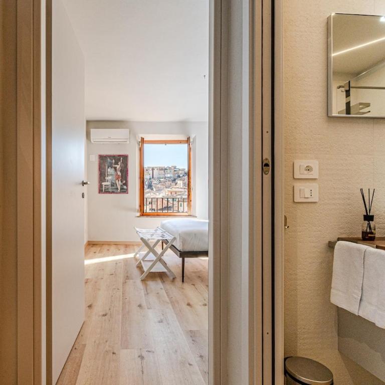 Affitti Brevi Siena - Nuovo con vista, nel centro storico di Siena - One-Bedroom Apartment - 5