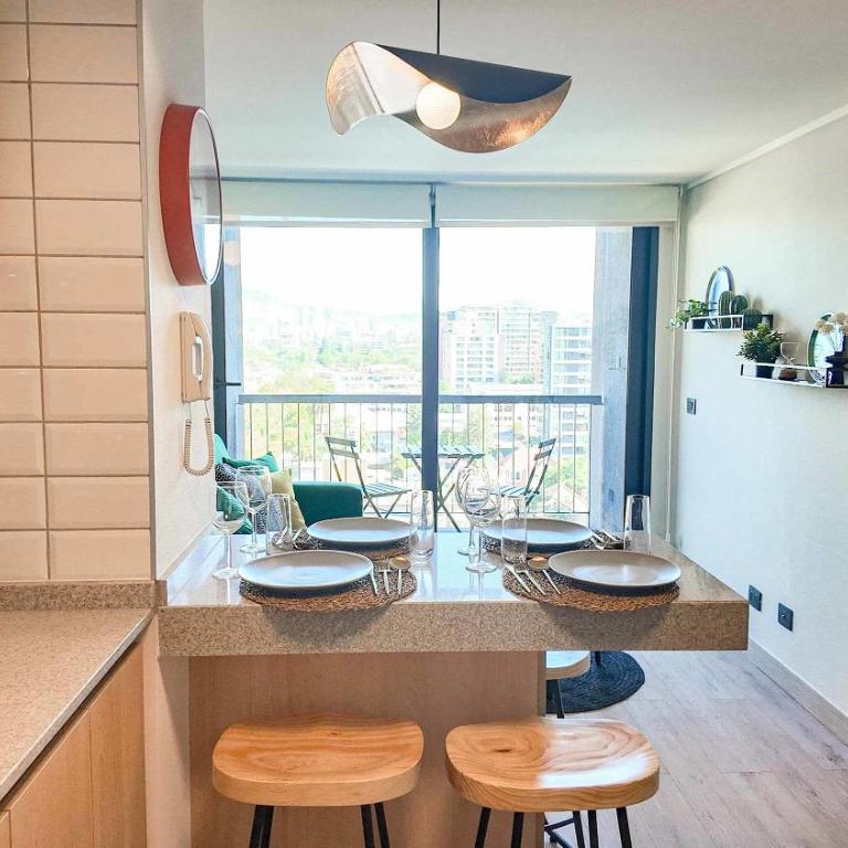 HOM I Wifi I Metro Monsenor Eyzaguirre I Cowork - Apartment - 19