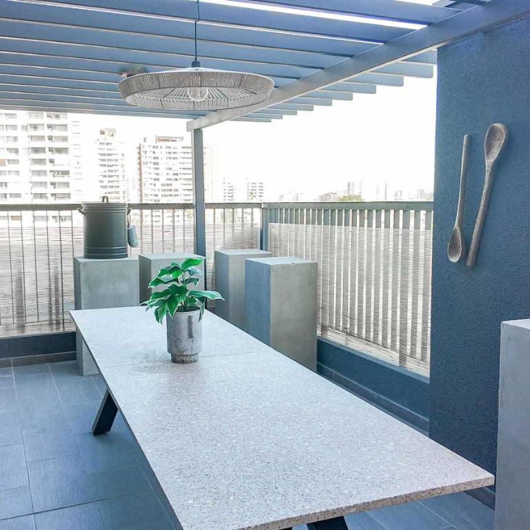 HOM I Wifi I Metro Monsenor Eyzaguirre I Cowork - Apartment - 47