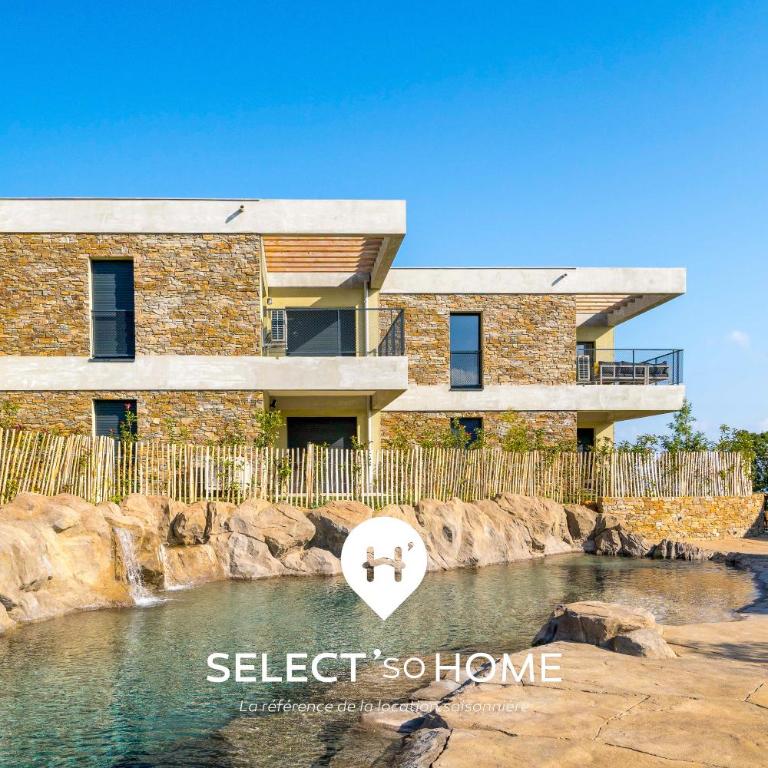 SELECT'soHOME - T3 - Résidence avec piscine et cascade ! - CAPNAT-C03 - Appartement 2 Chambres - 12