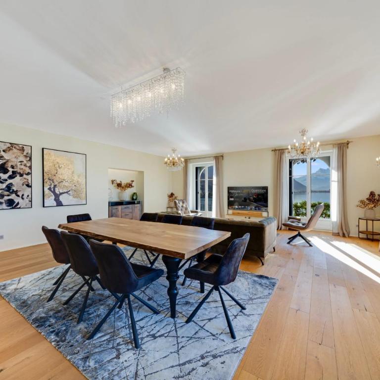Modern 3-Bedroom Lakeview Apartment in Montreux by GuestLee - Apartment - 7