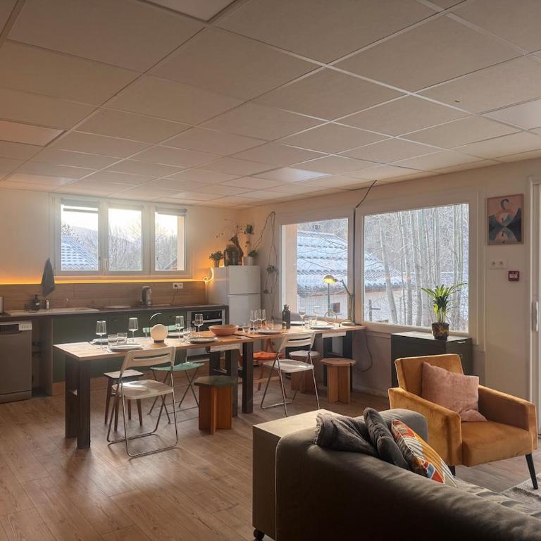 Large Family cosy Apartment Near Slopes with 3 Parking Spaces - Maison 3 Chambres - 27