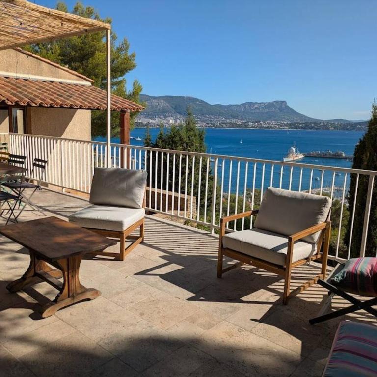 Maison vue mer, piscine, 7 chambres, wifi - Villa mit Meerblick - 20