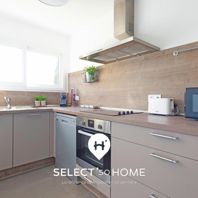 SELECT'soHOME - Appartement pour 4 personnes avec terrasse, parking privé et vue mer ! - FOS-04 - Appartement 2 Chambres - 2
