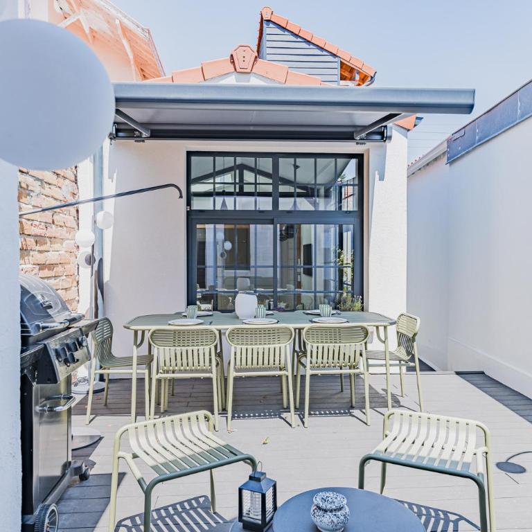 Villa Arcachonnaise au centre d'Arcachon plage classée 3 étoiles - Villa mit 3 Schlafzimmern - 15