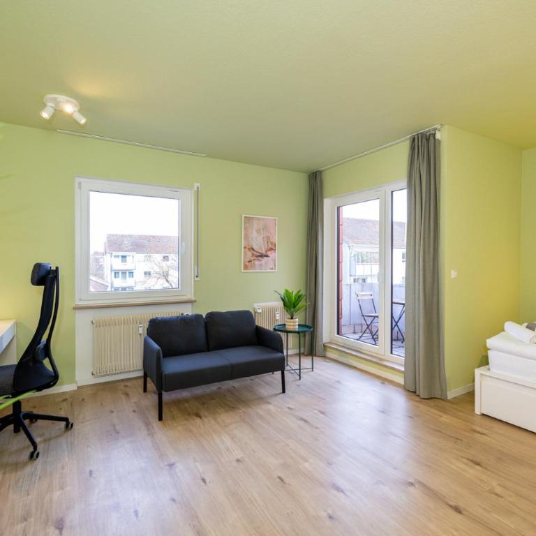 Ruhiges Apartment mit Stellplatz nahe Innenstadt & Main - Apartment mit 1 Schlafzimmer - 6