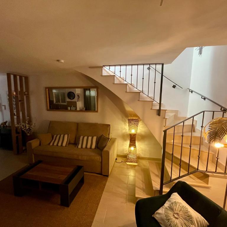 Duplex avec Jacuzzi, piscine, terrasses et vues a 180º sur la mer - Casa con 1 dormitorio - 13